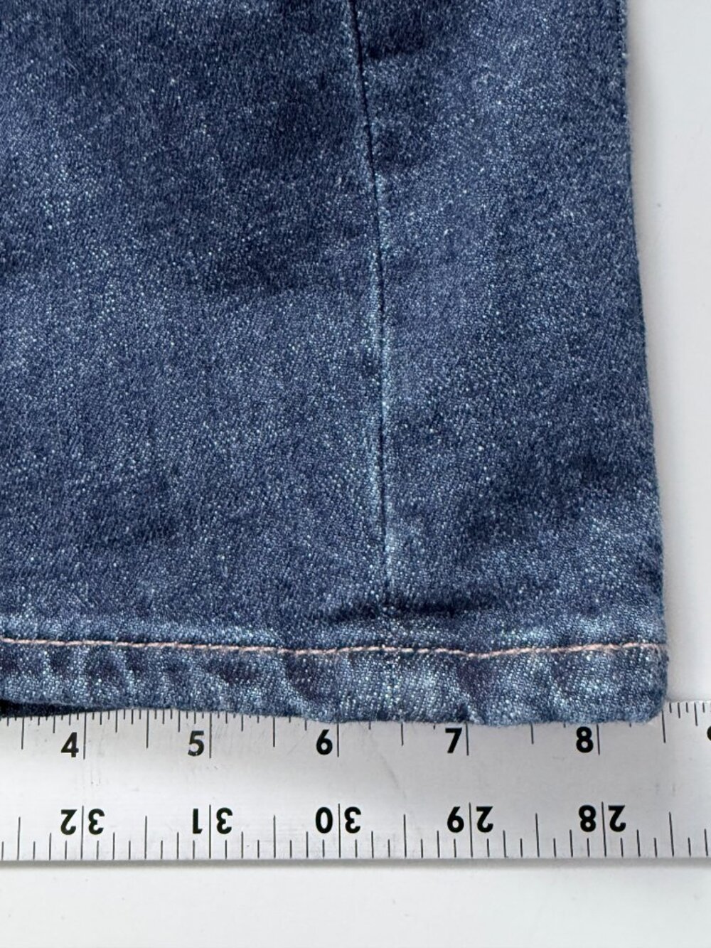 Old Navy High Rise Barrel Leg Jeans Womens 14 Short Blue Denim Skater Baggy - Picture 8 of 12